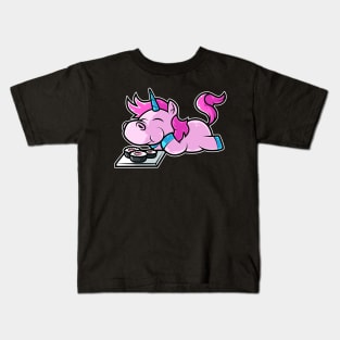 Unicorn Sushi Nigiri Kawaii Neko Anime Japanese design Kids T-Shirt